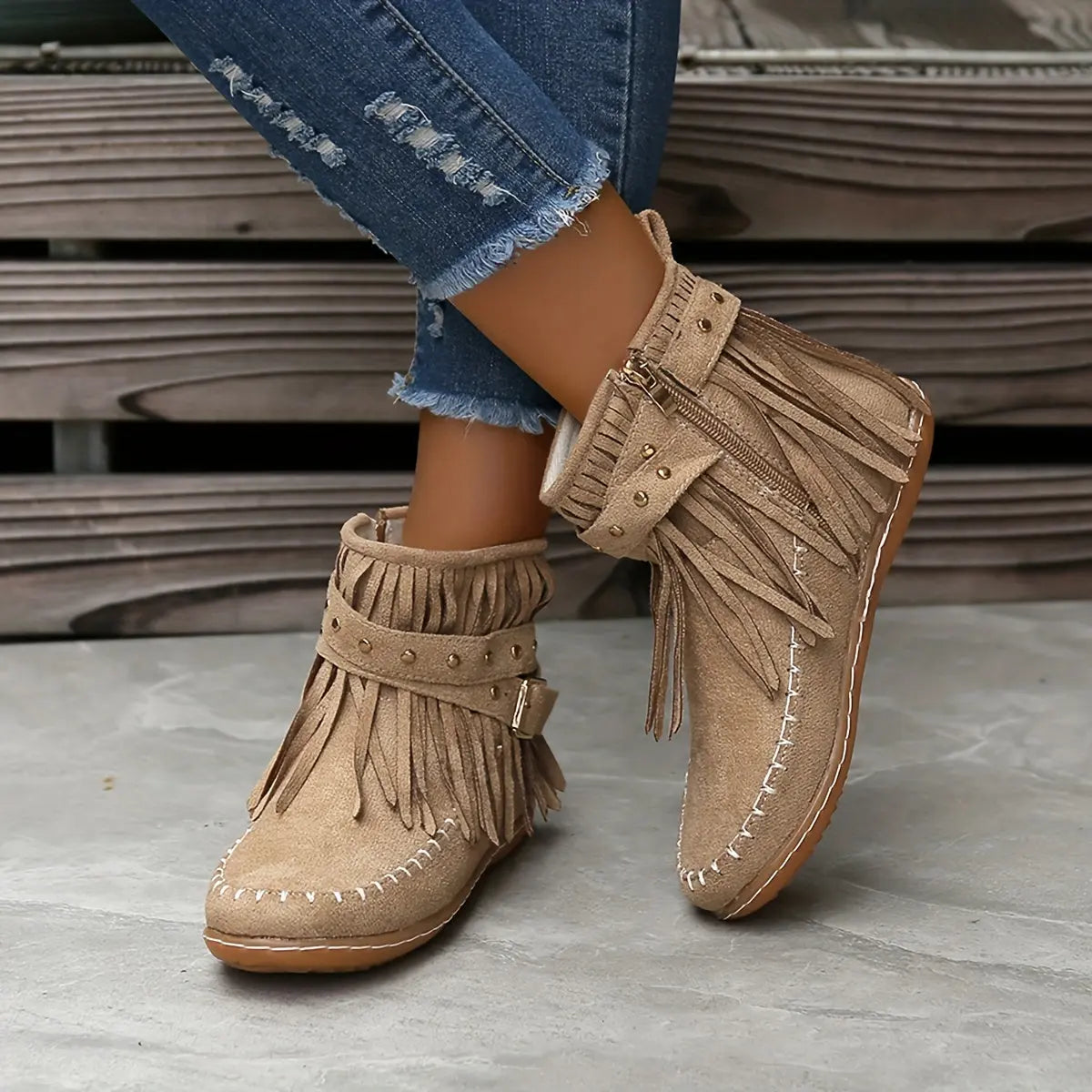 AURÉLIE – Bottines orthopédiques à fermeture éclair latérale pour femmes | Confort & Élégance hivernale 