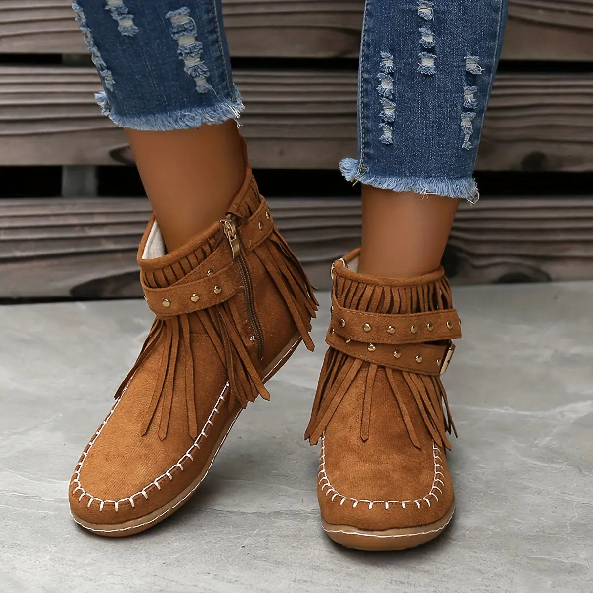AURÉLIE – Bottines orthopédiques à fermeture éclair latérale pour femmes | Confort & Élégance hivernale 