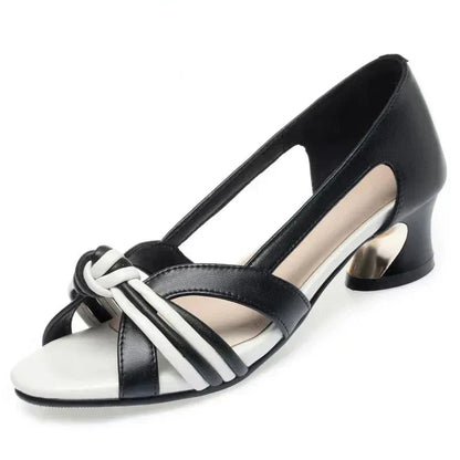 ZENA – Sandales orthopédiques en cuir confortables