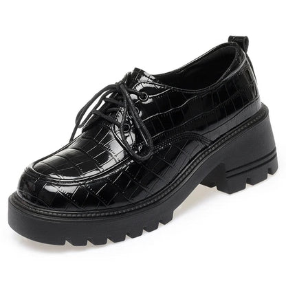 NOVA – Chaussures orthopédiques en cuir végétalien avec plateforme