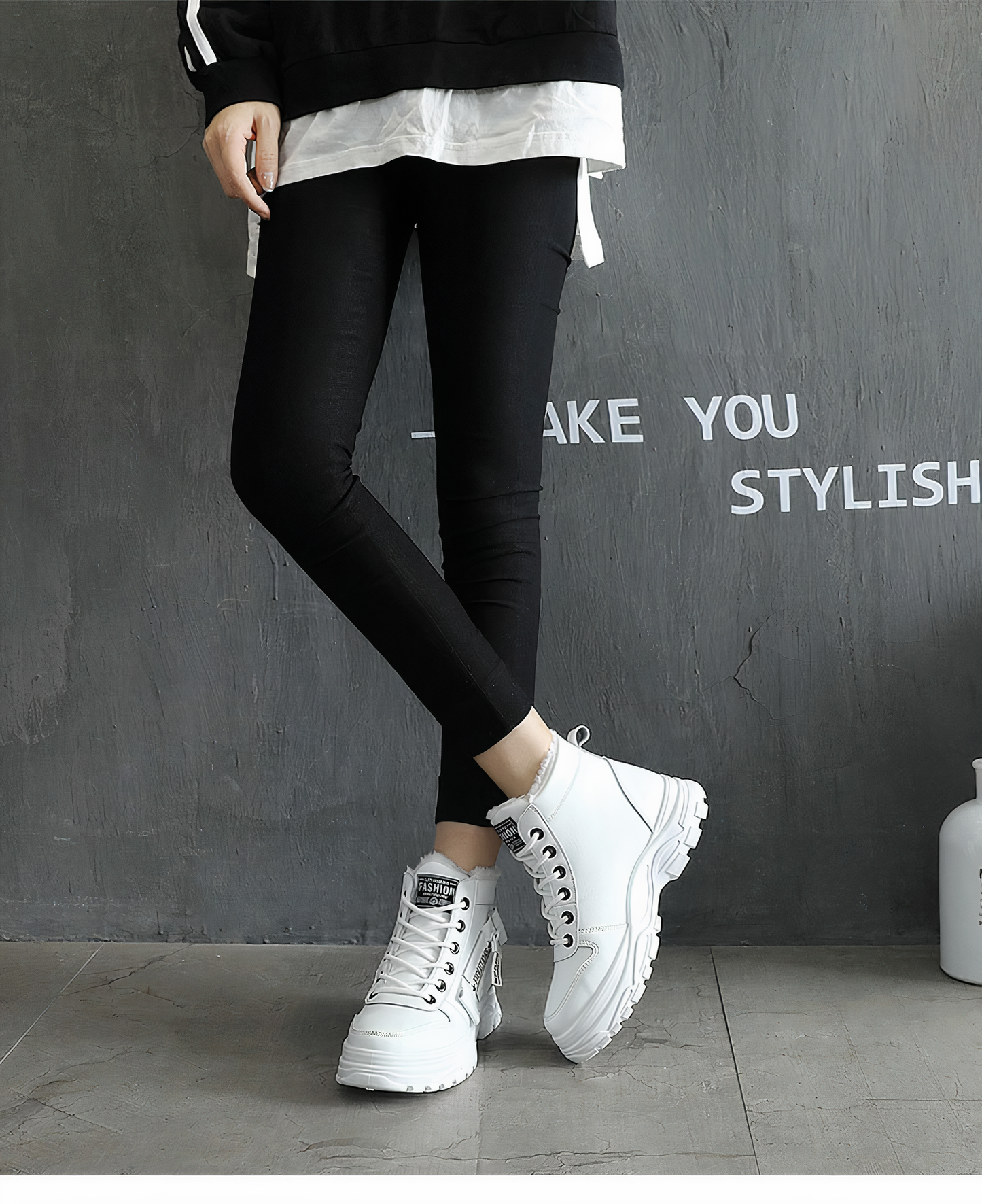 BLYTHE – Bottes orthopédiques d'hiver confortables