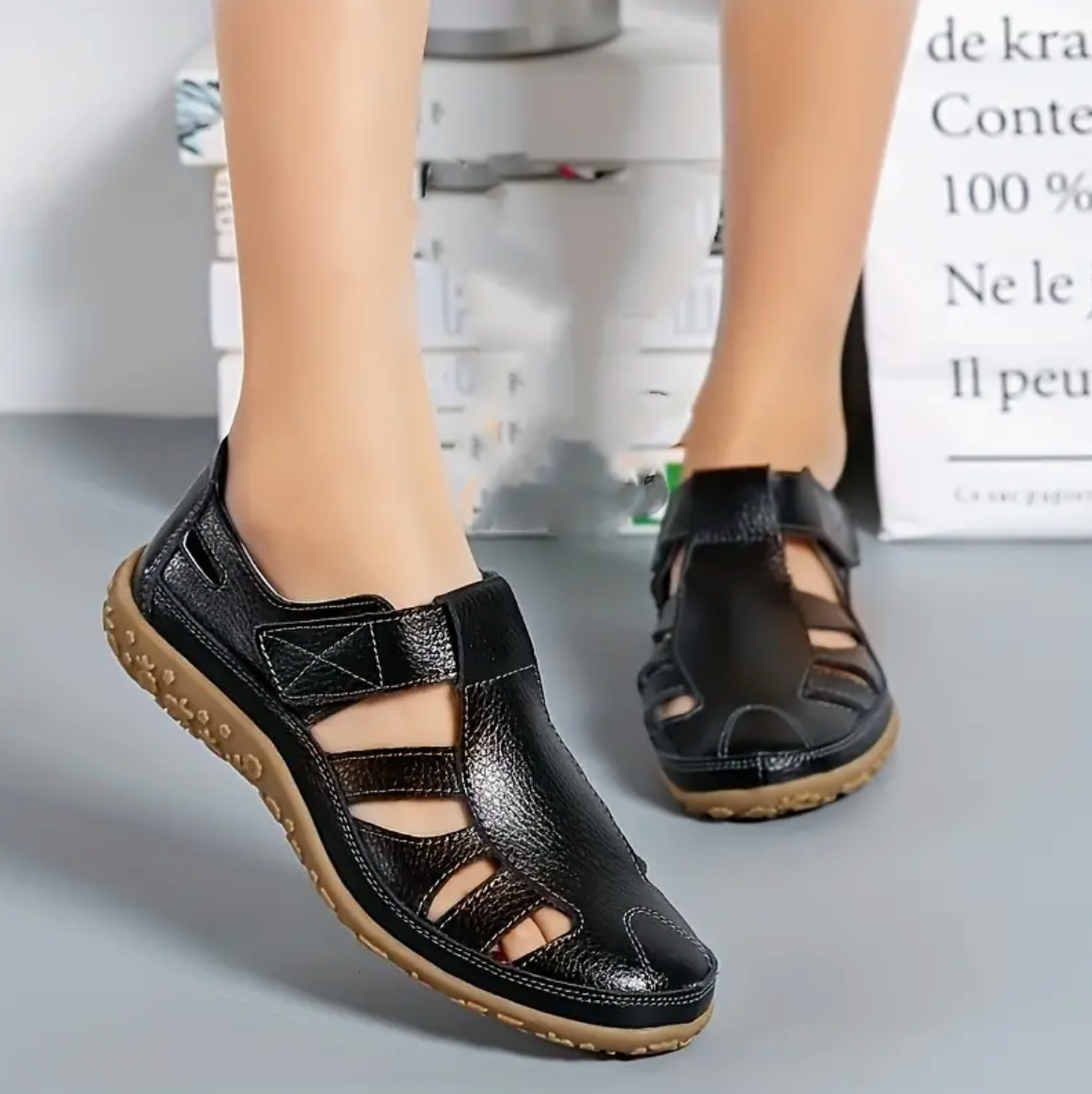 NOVA – Sandales orthopédiques confortables et rétro
