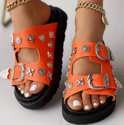 NIKA – Sandales orthopédiques à plateforme confortables