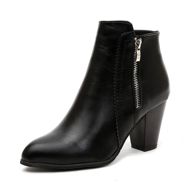 LUNA – Bottines orthopédiques à talon haut