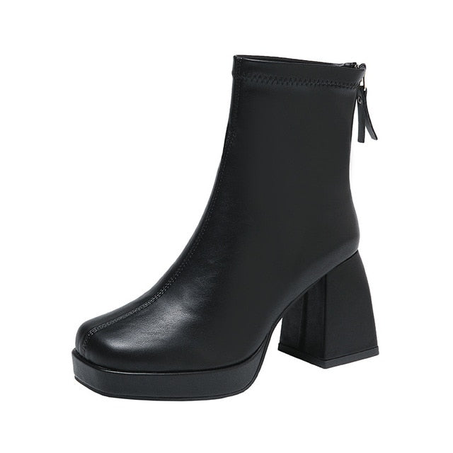 ZARA – Bottines orthopédiques confortables en tissu élastique