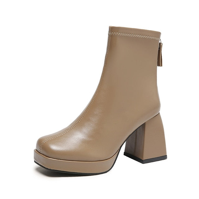 ZARA – Bottines orthopédiques confortables en tissu élastique