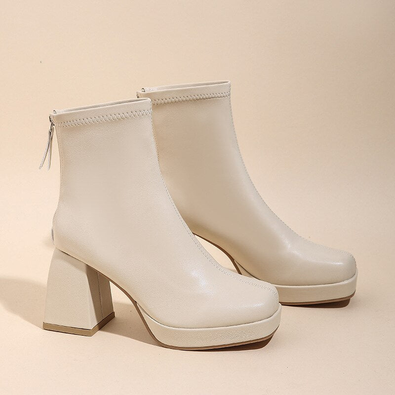 ZARA – Bottines orthopédiques confortables en tissu élastique