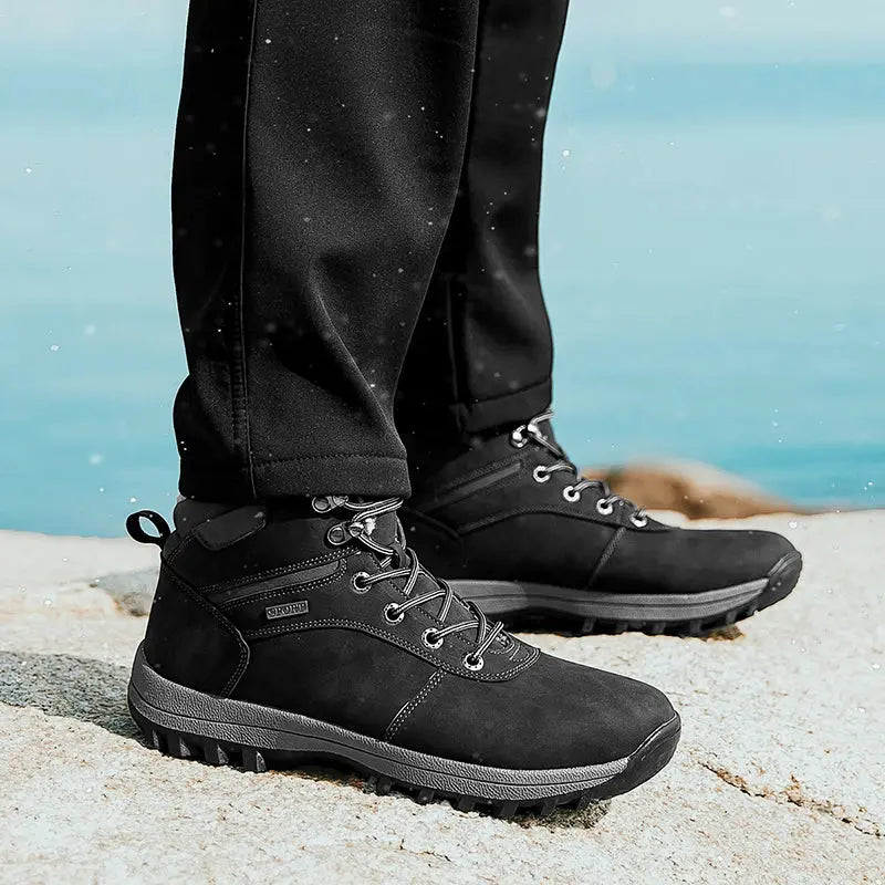 Bottes de Neige Imperméables et Chaudes pour l'Hiver 