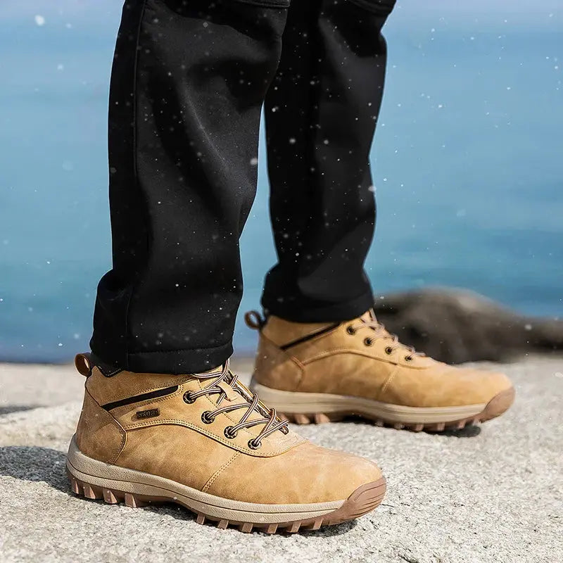 Bottes de Neige Imperméables et Chaudes pour l'Hiver 