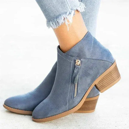Bottes orthopédiques en cuir pour femmes 