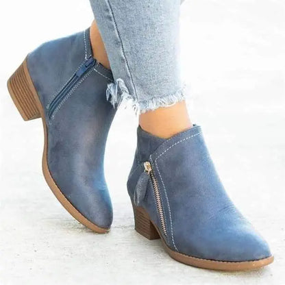 Bottes orthopédiques en cuir pour femmes 