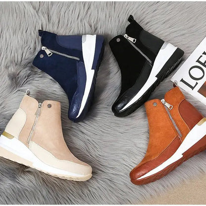 Bottines confortables et imperméables pour femmes 