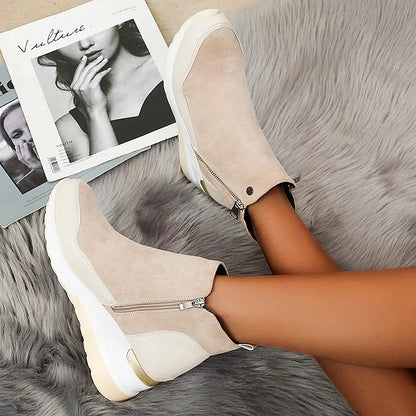 Bottines confortables et imperméables pour femmes 
