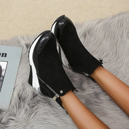 Bottines confortables et imperméables pour femmes 
