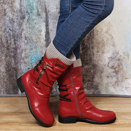 NINA – Bottes orthopédiques en cuir confortables
