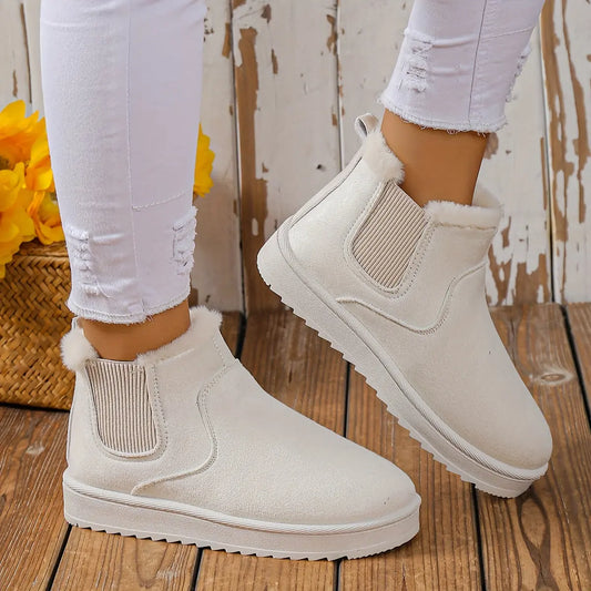 CAMILLE – Bottines Confort Pieds Larges | Chaleur & Style 