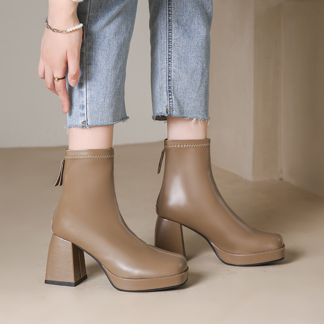 ZARA – Bottines orthopédiques confortables en tissu élastique