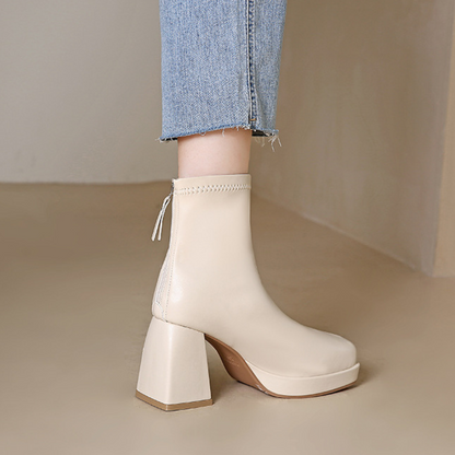 ZARA – Bottines orthopédiques confortables en tissu élastique