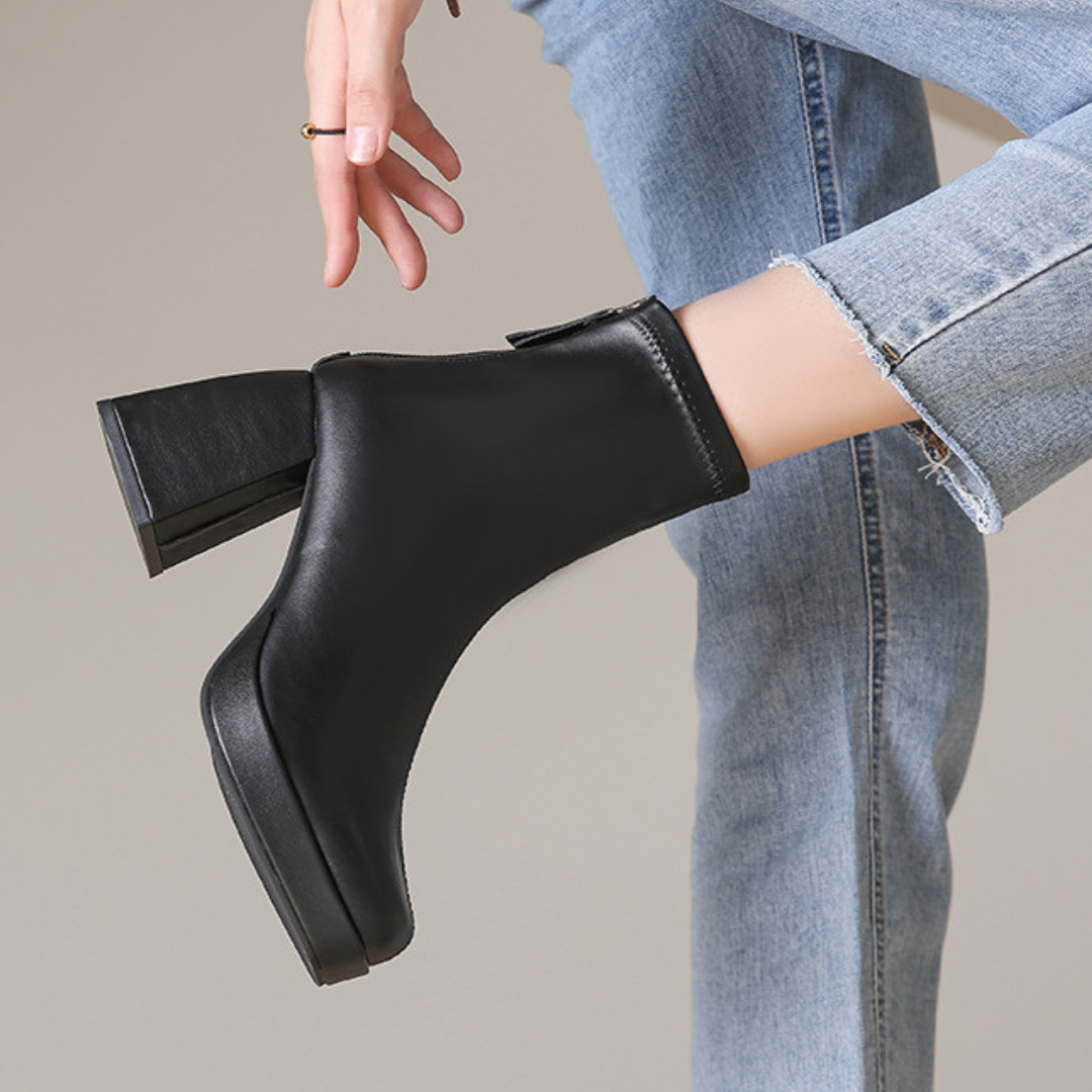 ZARA – Bottines orthopédiques confortables en tissu élastique