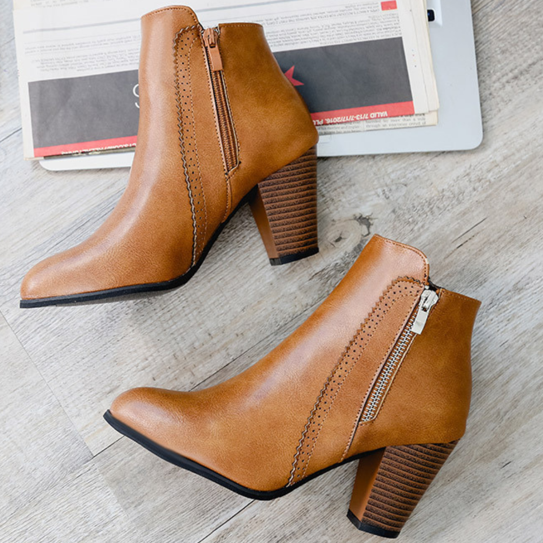 LUNA – Bottines orthopédiques à talon haut