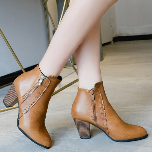 LUNA – Bottines orthopédiques à talon haut