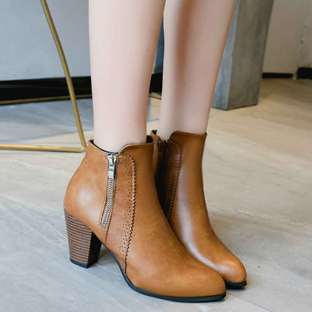 LUNA – Bottines orthopédiques à talon haut