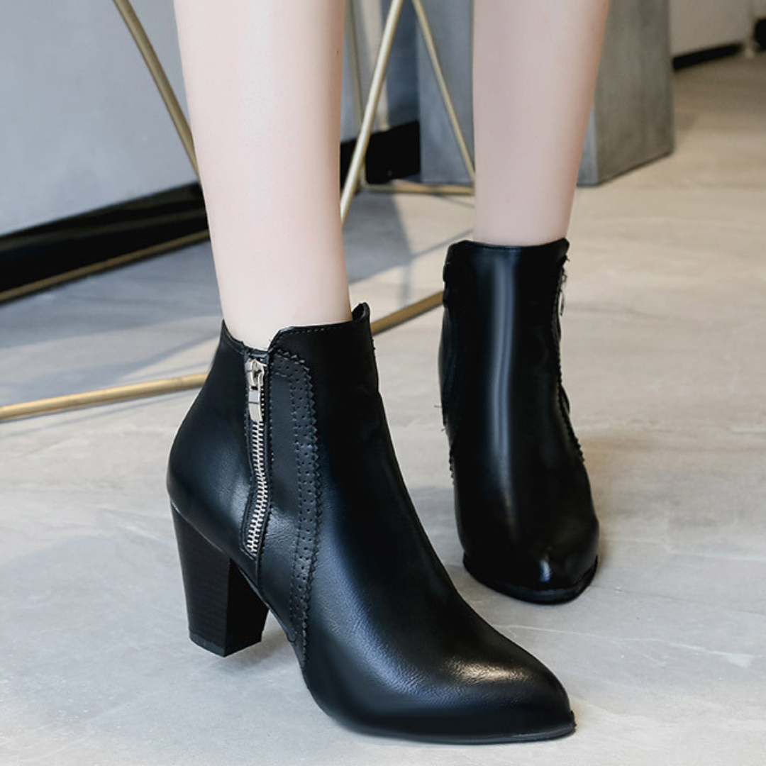 LUNA – Bottines orthopédiques à talon haut