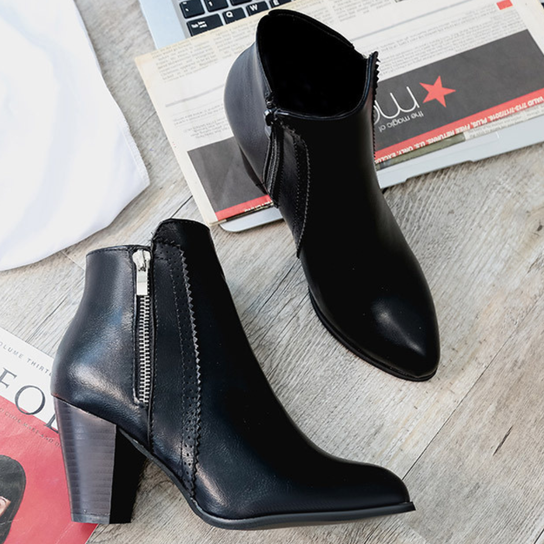 LUNA – Bottines orthopédiques à talon haut