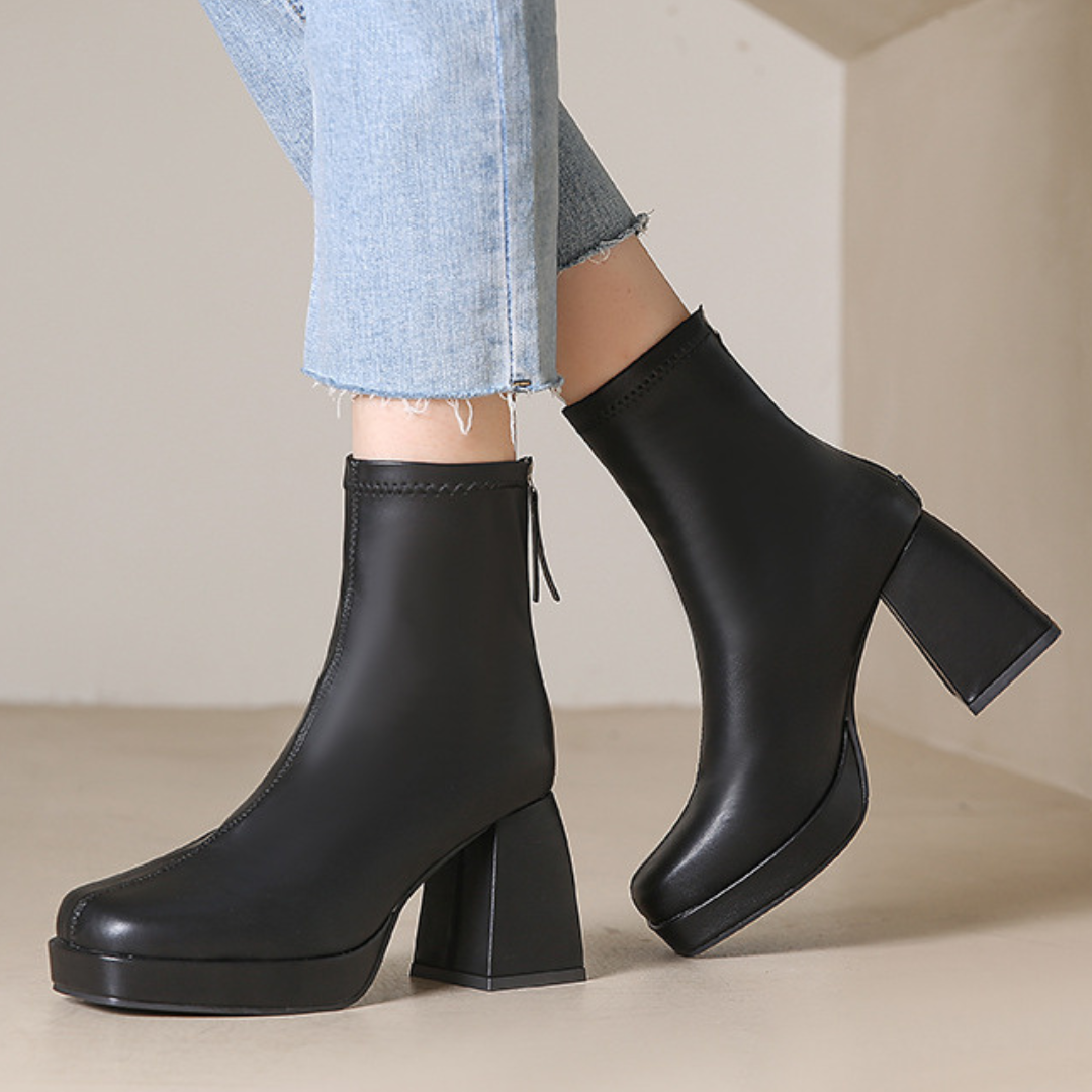 ZARA – Bottines orthopédiques confortables en tissu élastique