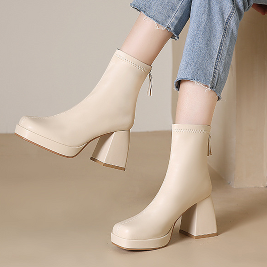 ZARA – Bottines orthopédiques confortables en tissu élastique
