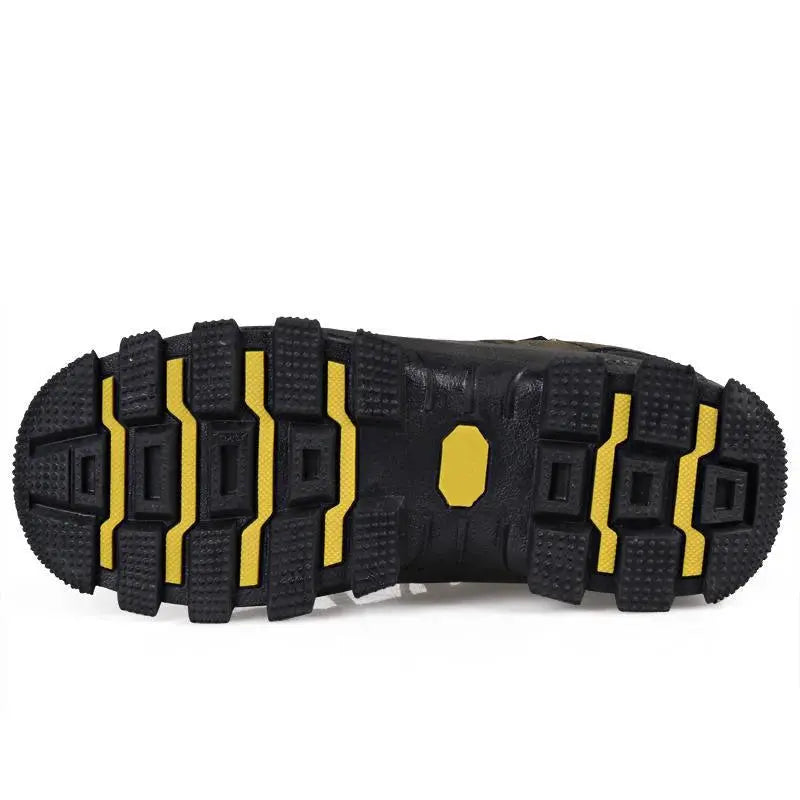 GUSTAVE – Bottes orthopédiques en cuir pour hommes | Confort et résistance tout-terrain 