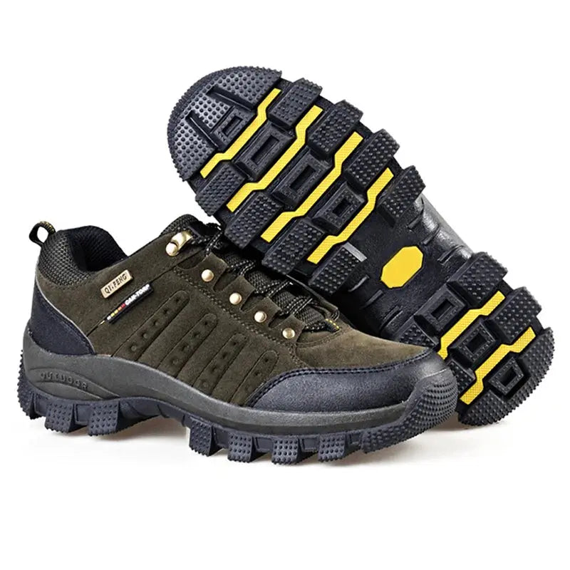 GUSTAVE – Bottes orthopédiques en cuir pour hommes | Confort et résistance tout-terrain 