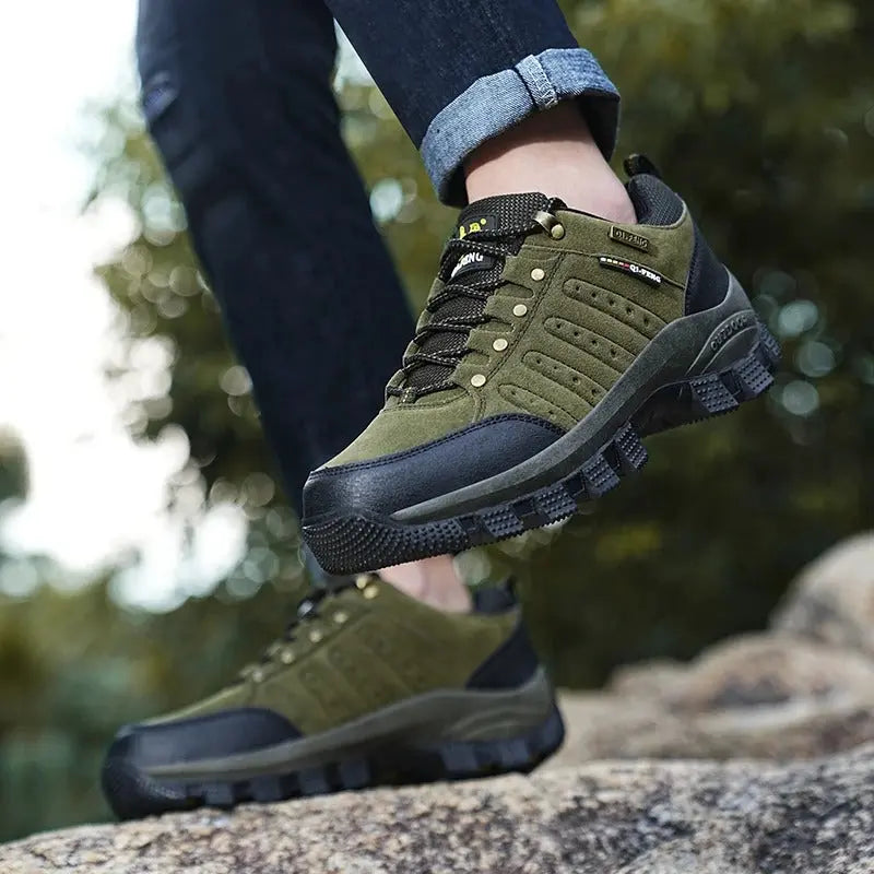 GUSTAVE – Bottes orthopédiques en cuir pour hommes | Confort et résistance tout-terrain 
