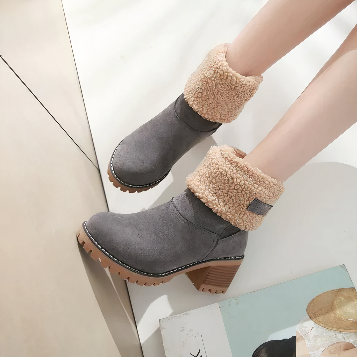 LUMA – Bottes orthopédiques à talon bloc