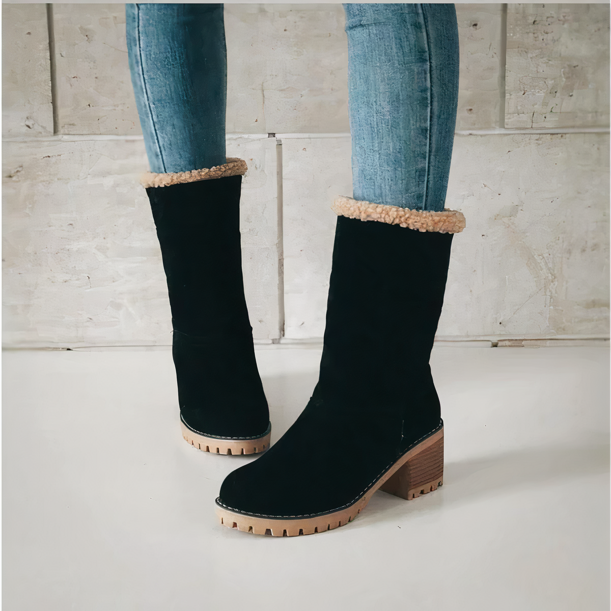 LUMA – Bottes orthopédiques à talon bloc