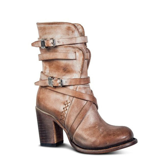 ZAYA – Bottes orthopédiques en cuir végétalien pour femmes