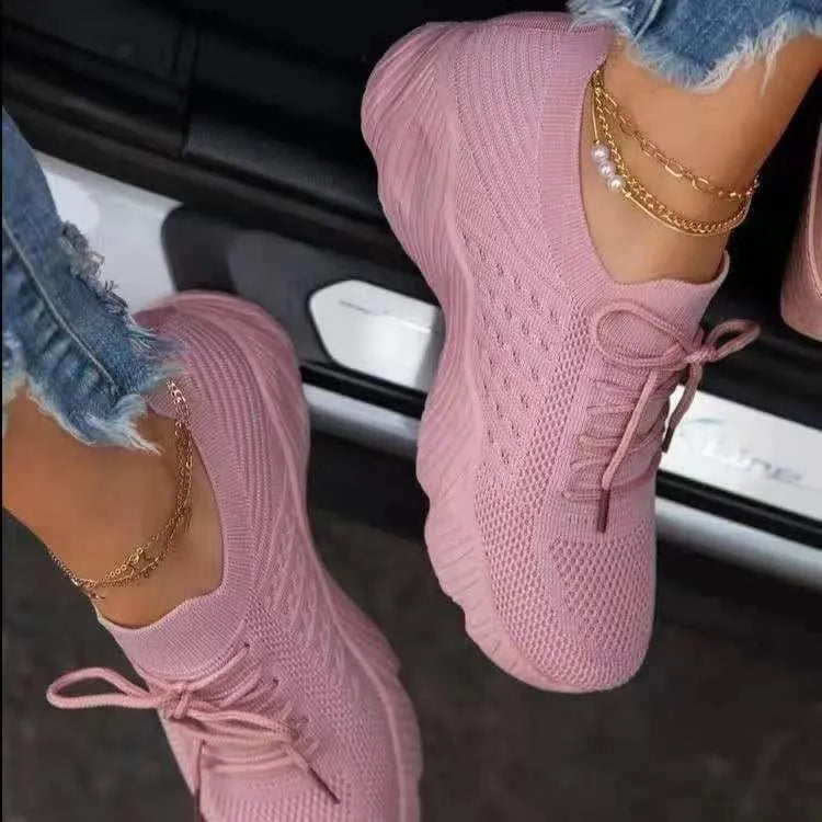 PRIA – Baskets orthopédiques en maille pour femmes