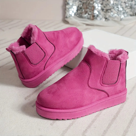 ISABELLE – Bottines orthopédiques hivernales pour femmes | Doublées en peluche & confortables 