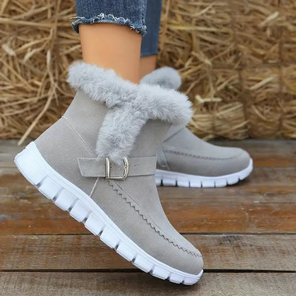ÉLODIE – Bottines Compensées Confortables | Chaudes & Élégantes 