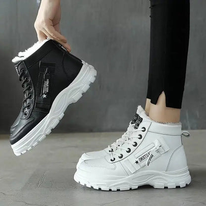 ÉLODIE – Bottines fourrées femme confort | Chaudes & élégantes 