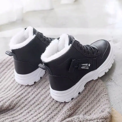 ÉLODIE – Bottines fourrées femme confort | Chaudes & élégantes 