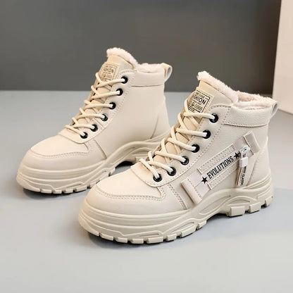 ÉLODIE – Bottines fourrées femme confort | Chaudes & élégantes 