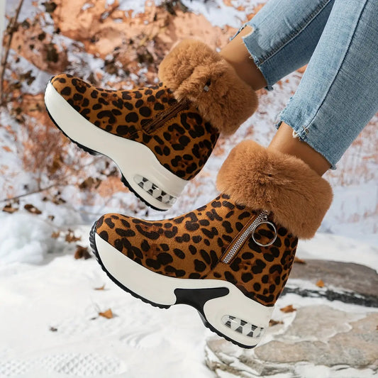 LUCIE – Bottines orthopédiques à plateforme pour femmes | Confort & élégance 