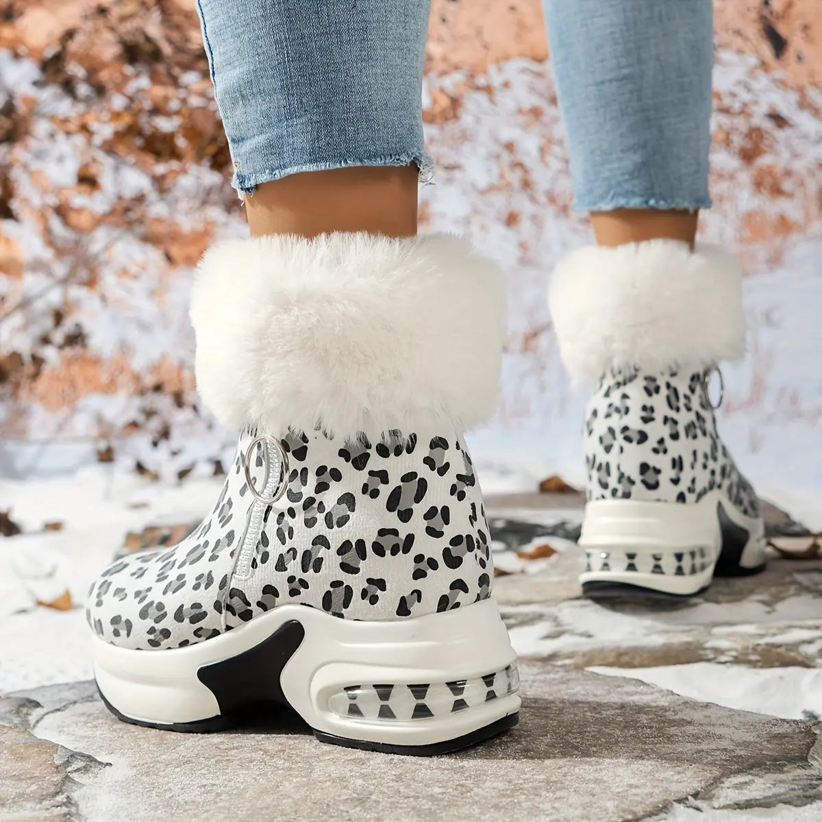 LUCIE – Bottines orthopédiques à plateforme pour femmes | Confort & élégance 