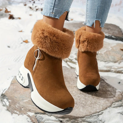 LUCIE – Bottines orthopédiques à plateforme pour femmes | Confort & élégance 