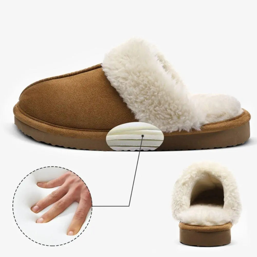 LÉONIE – Pantoufles orthopédiques hiver | Chaleur et confort absolu 