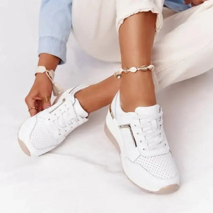 MARGAUX – Baskets orthopédiques décontractées | Semelle Wedge et Confort longue durée 