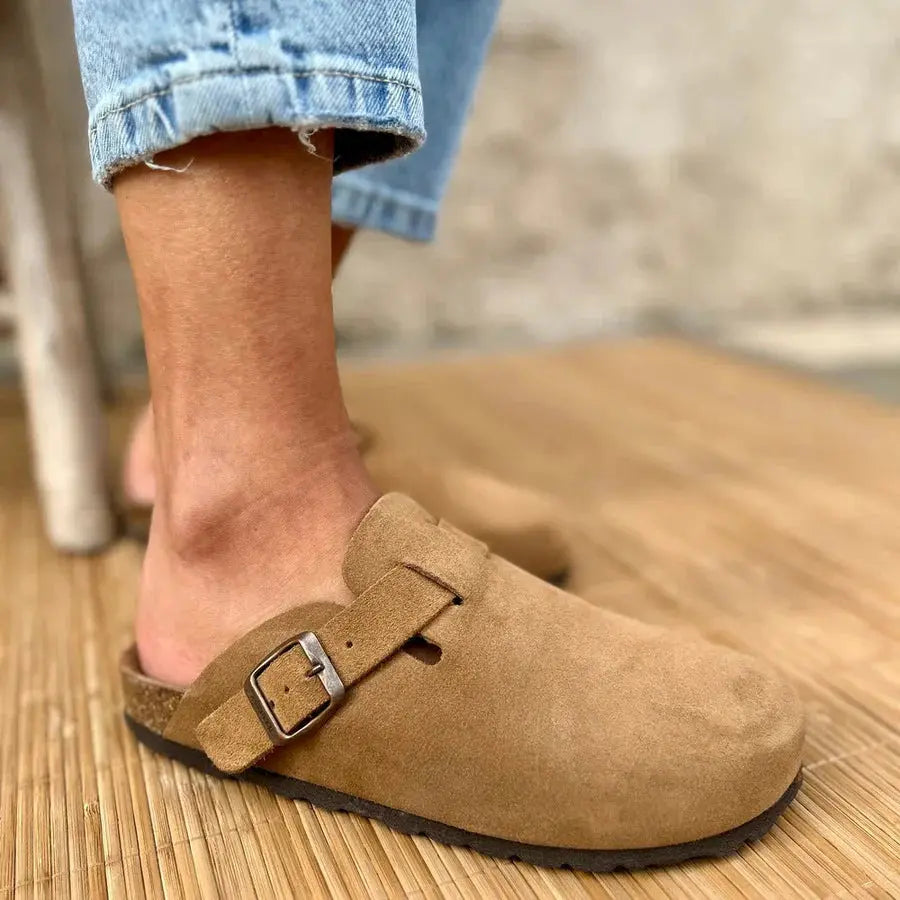 MATHILDE – Mules orthopédiques compensées | Spécial pieds larges et soulagement des oignons 
