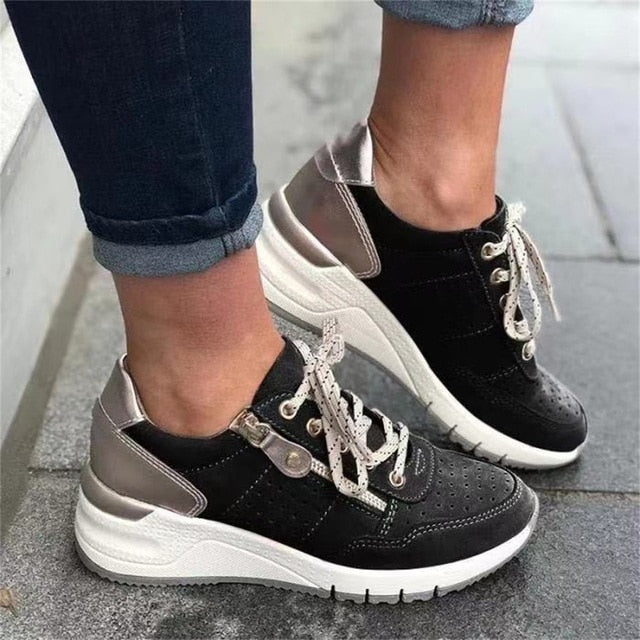 TINA – Chaussures orthopédiques sportives en daim