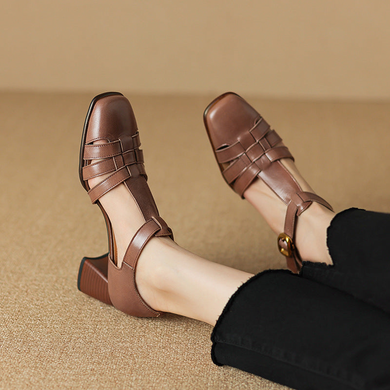 KAVI – Chaussures orthopédiques à talon bloc